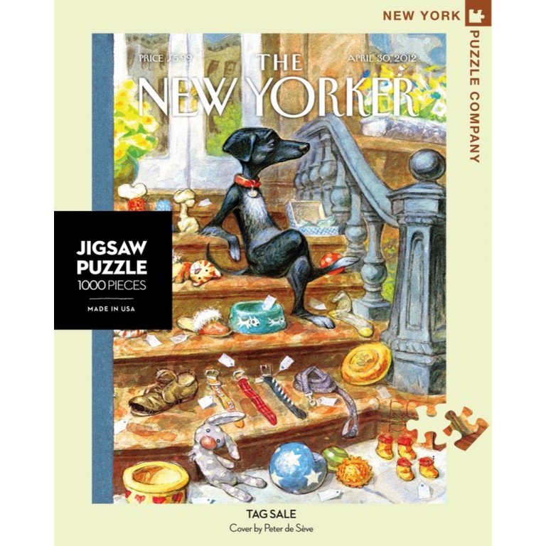 New York Puzzle Company - Puzzel 'Tag Sale' (1000 stukjes)