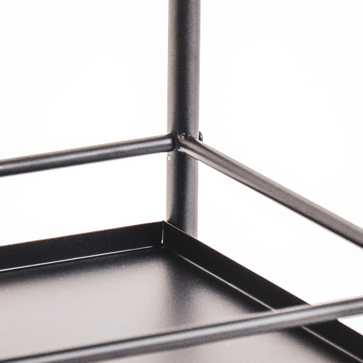 Housevitamin - Trolley 'Butler' (Zwart, Metaal)