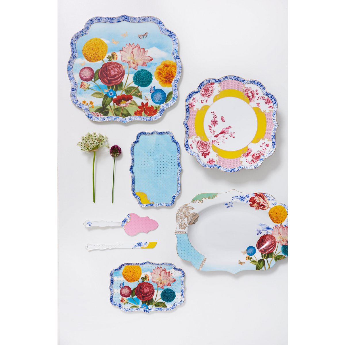 Pip Studio - Mini Cake Tray Royal Multi 24x24cm