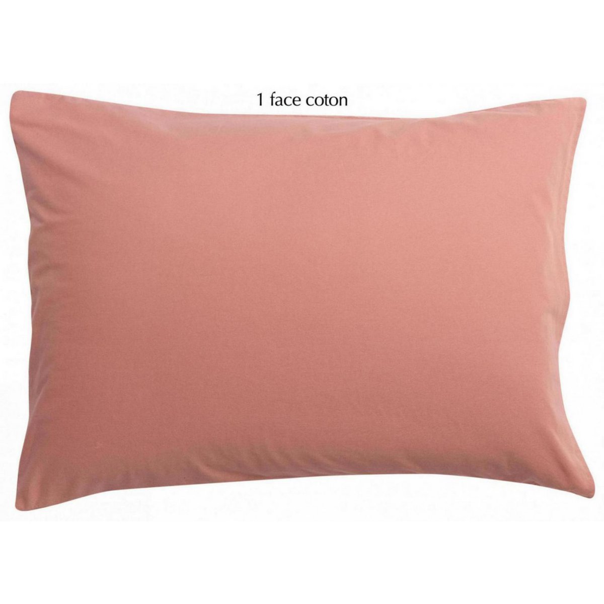 VIVARAISE - Taie d'oreiller Linco Blush 50 x 75