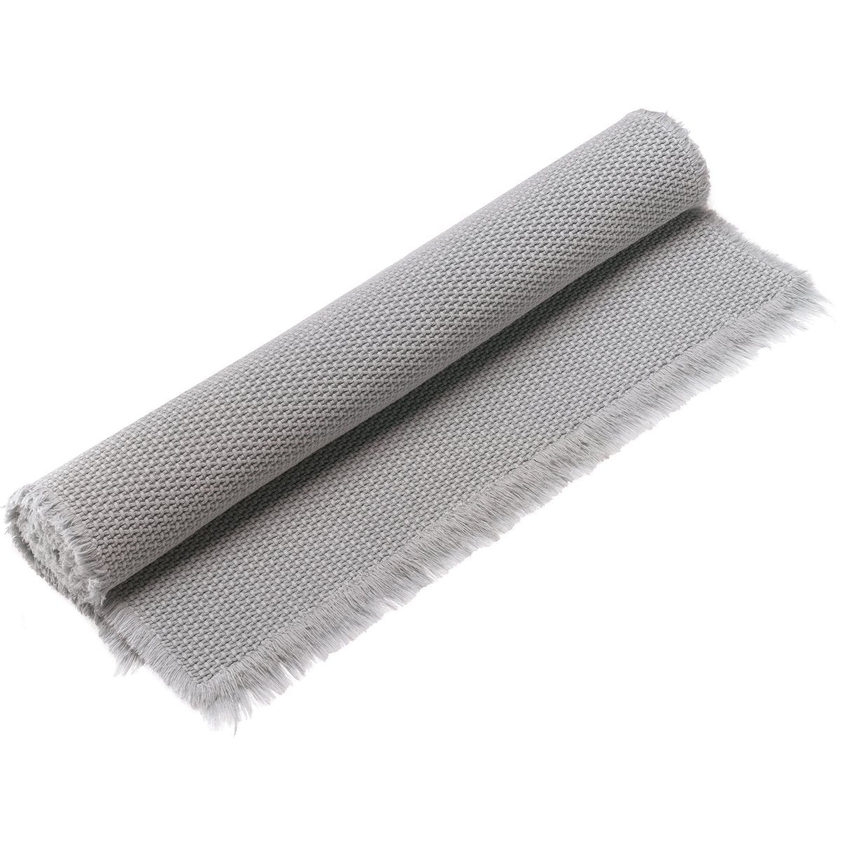 VIVARAISE - Tapis de bain uni Elly Perle 70 x 140