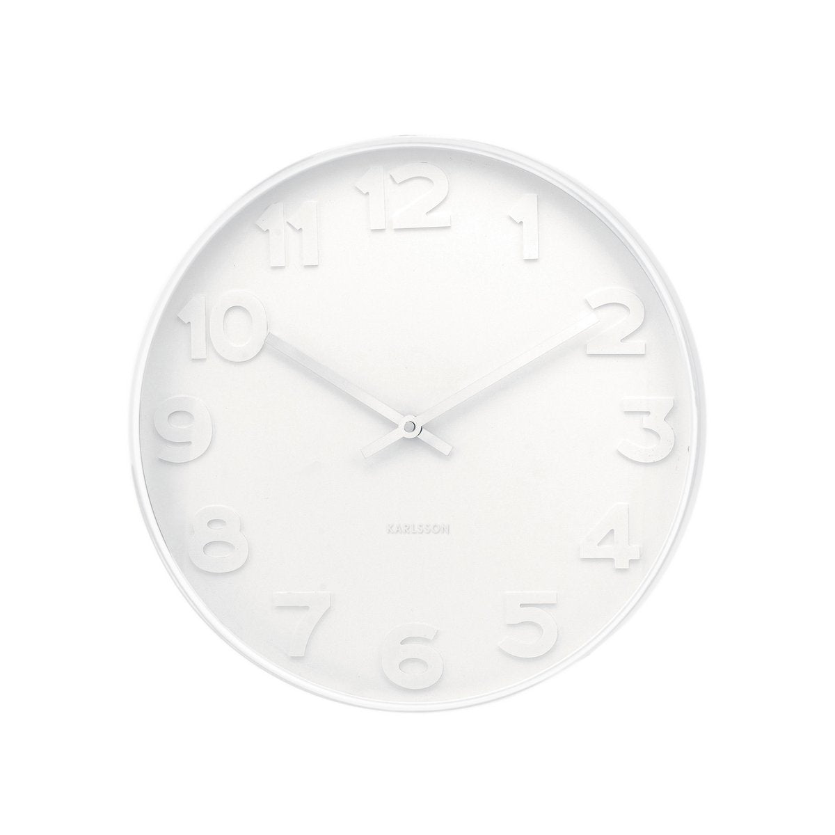 Karlsson - Horloge murale M. Grandes figurines blanches - KA5635