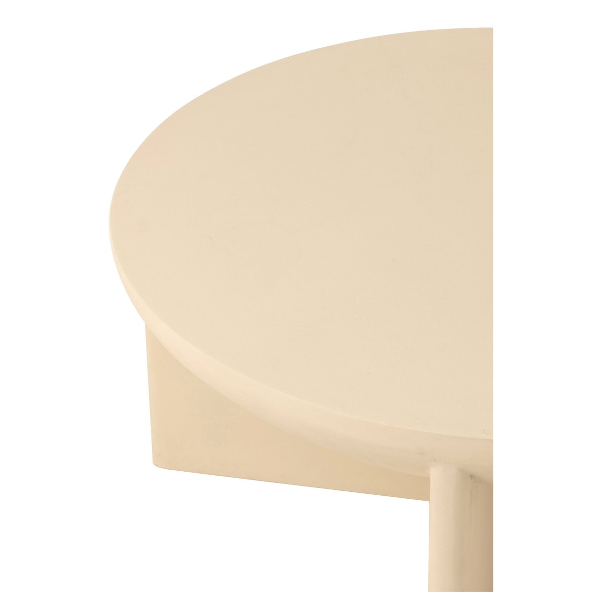 J-Line - Table basse Halfy en manguier blanc