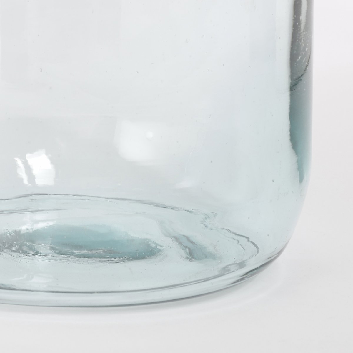 Glimmerdekorationen - Vienne Vase - H30 x Ø18 cm - Recyceltes Glas - Transparent