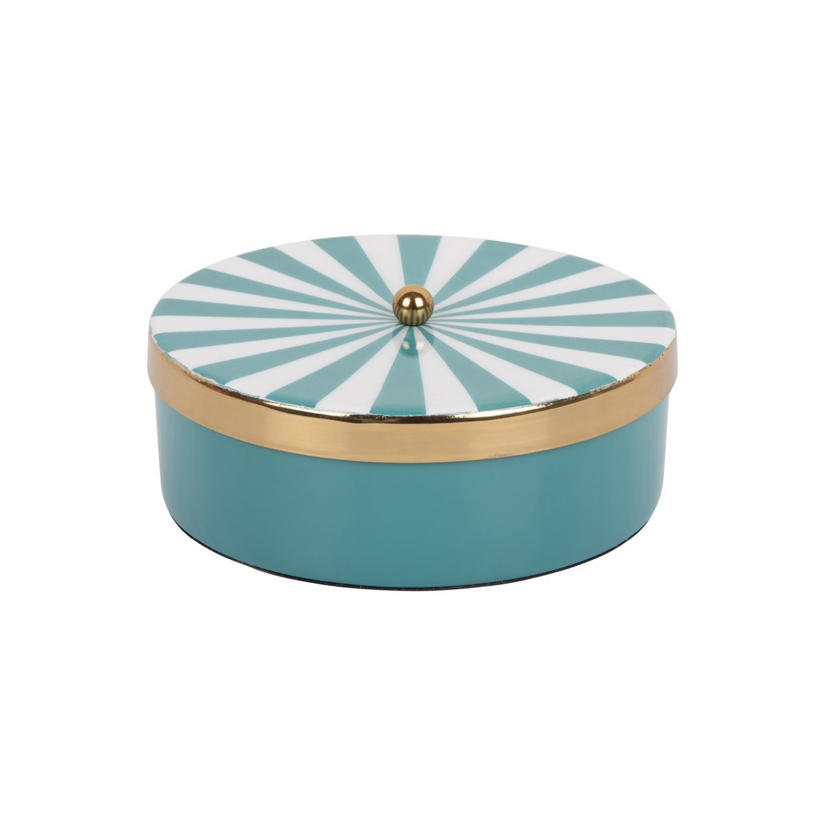 Present Time – Aufbewahrungsbox Candy Swirl Round – PT4203BL