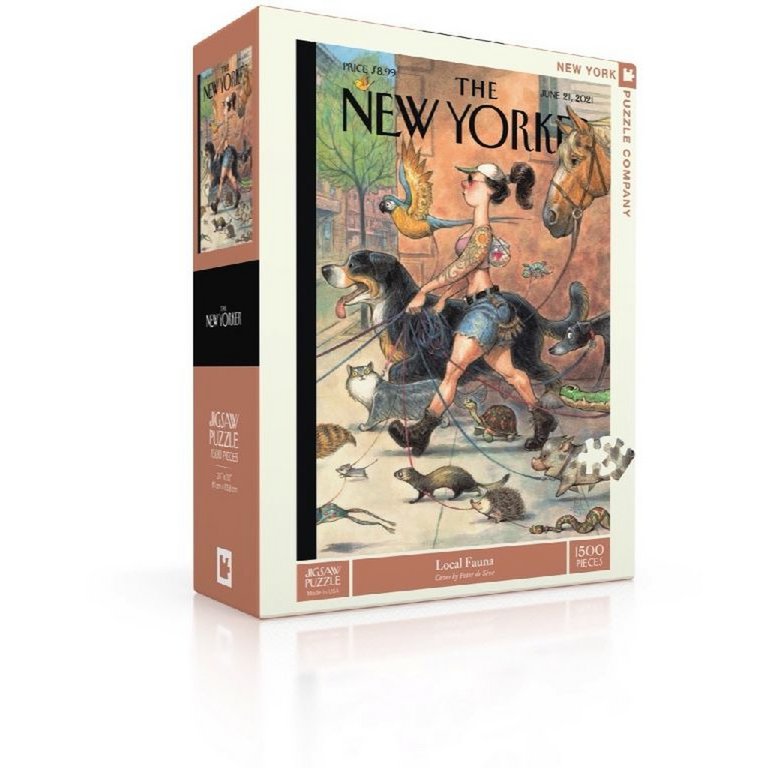 New York Puzzle Company - Puzzle „Lokale Fauna“ (1500 Teile)