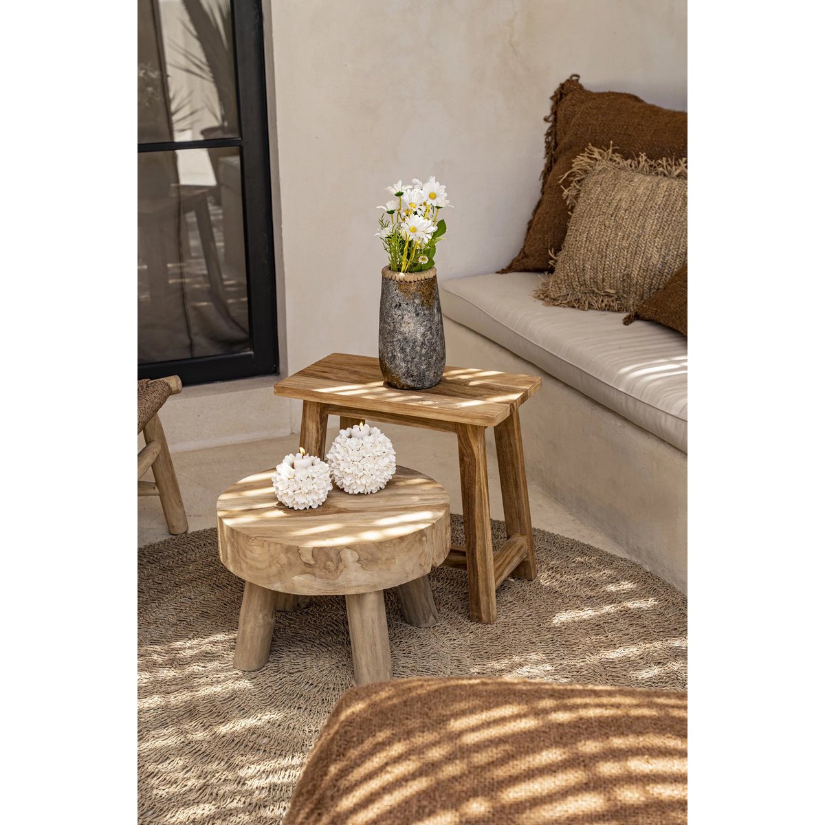 Bazar Bizar - Table d'appoint 'Rhodes' (Naturel)