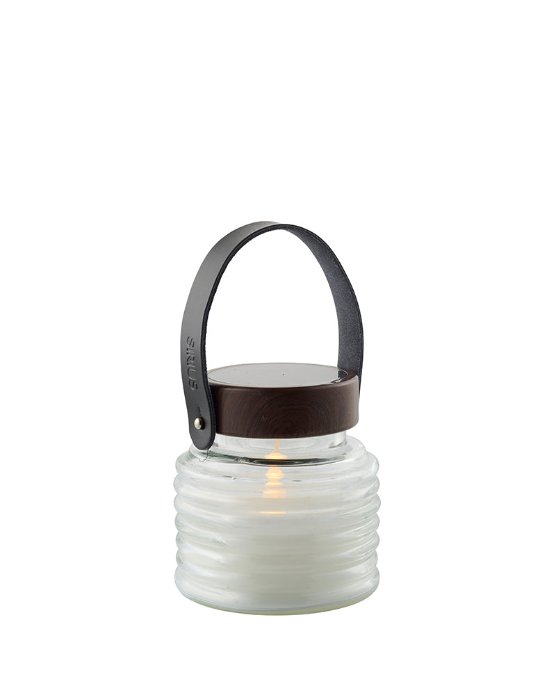 Sirius - Lampe solaire 'Aston' (12cm, Noir)