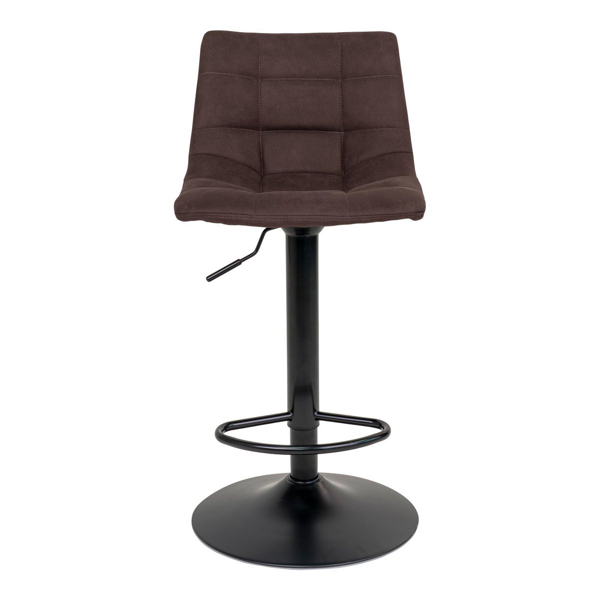 House Nordic - Tabouret de bar Middelfart - lot de 2 - Marron foncé