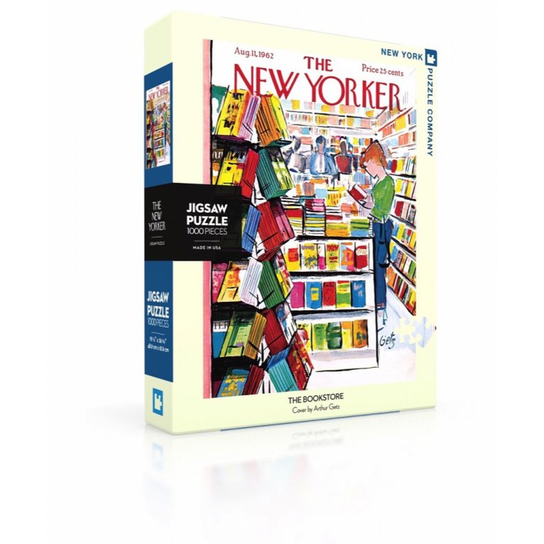 New York Puzzle Company - Puzzle „The Bookstore“ (1000 Teile)