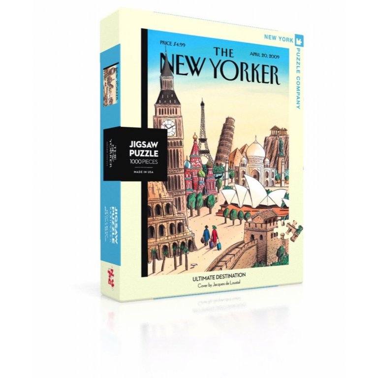 New York Puzzle Company - Puzzle 'Destination ultime' (1000 pièces)