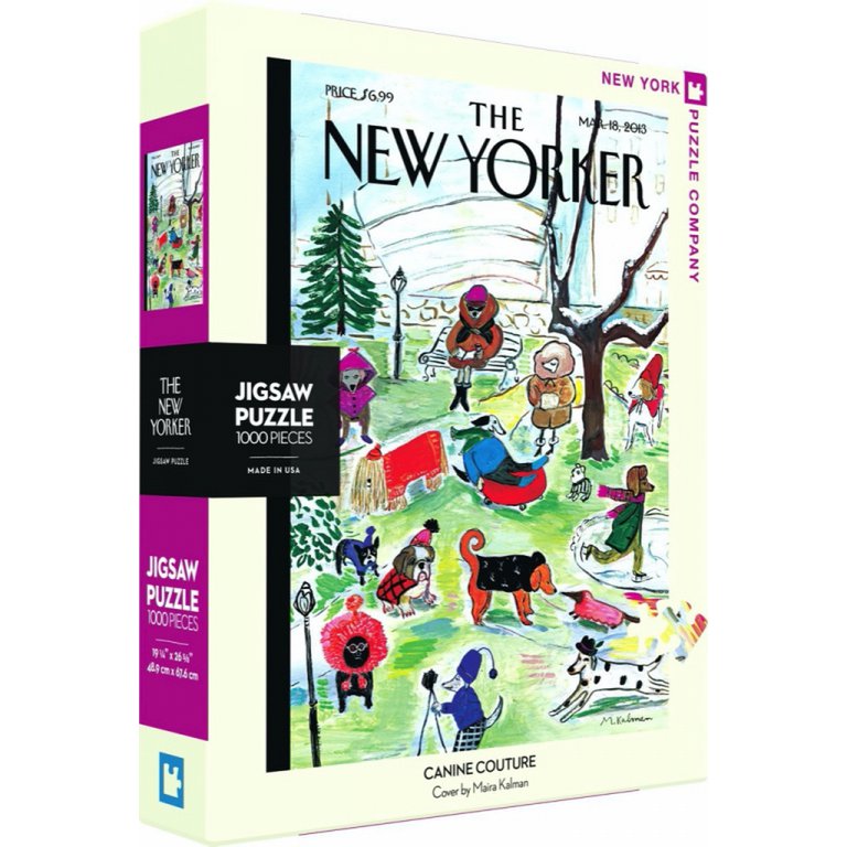 New York Puzzle Company - Puzzel 'Canine Couture' (1000 stukjes)