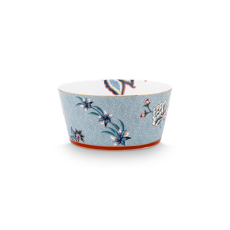 Pip Studio - Giftset Bowls Oriental Flower Festival Blue 12cm