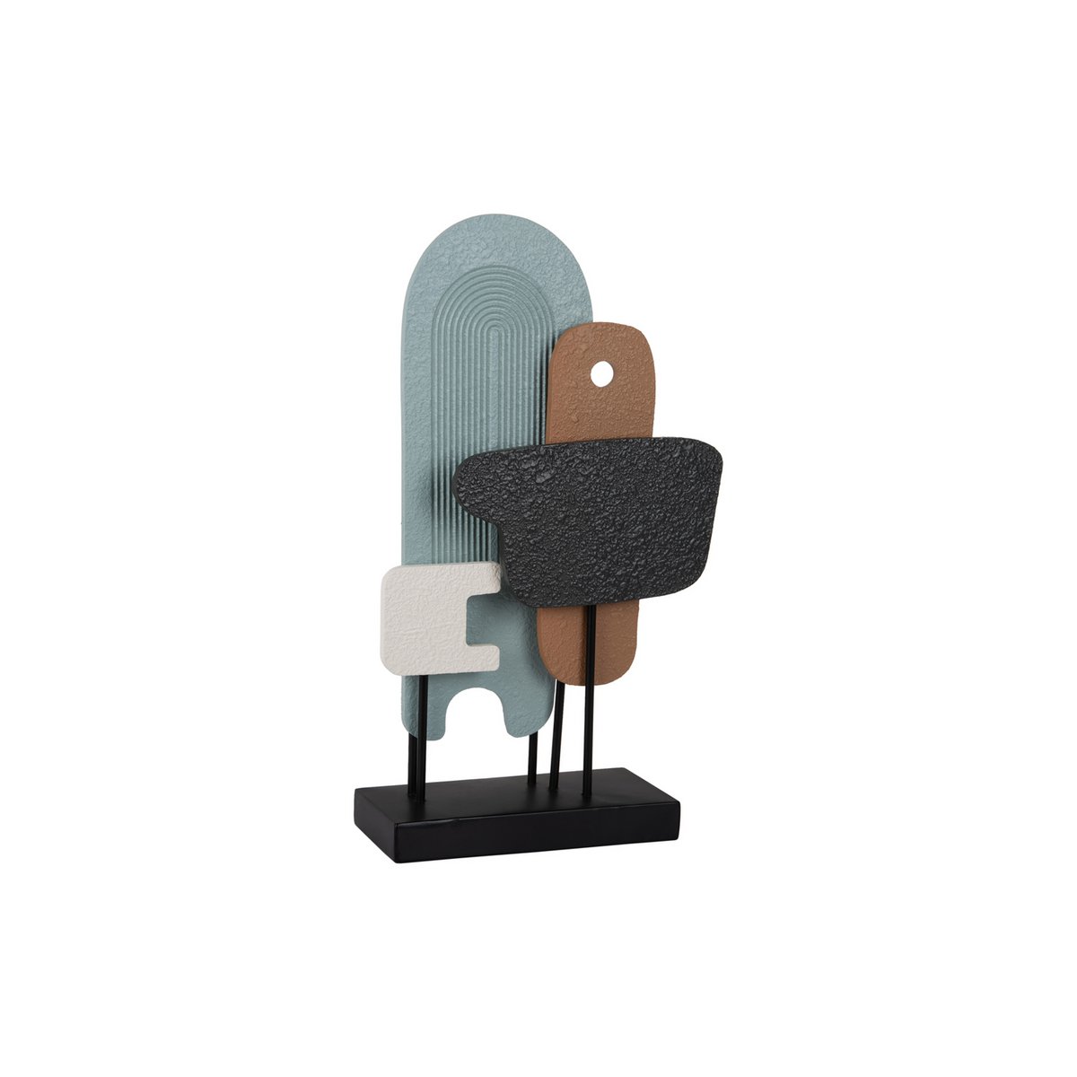 Present Time - Standbeeld abstracte kunst klein