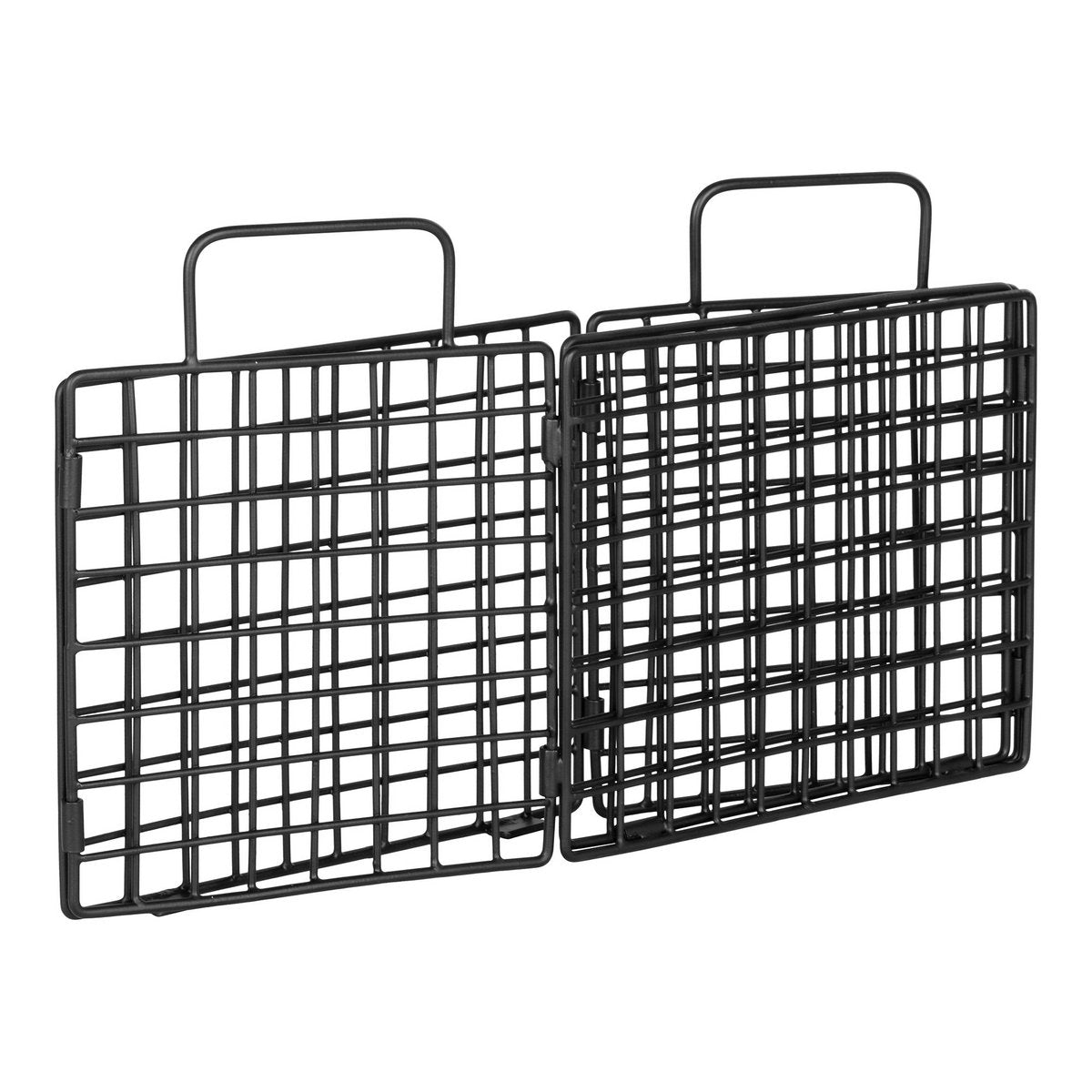 House Nordic - Mora Wire Basket - Drahtkorb, Eisen, schwarz, 25x20x25 cm