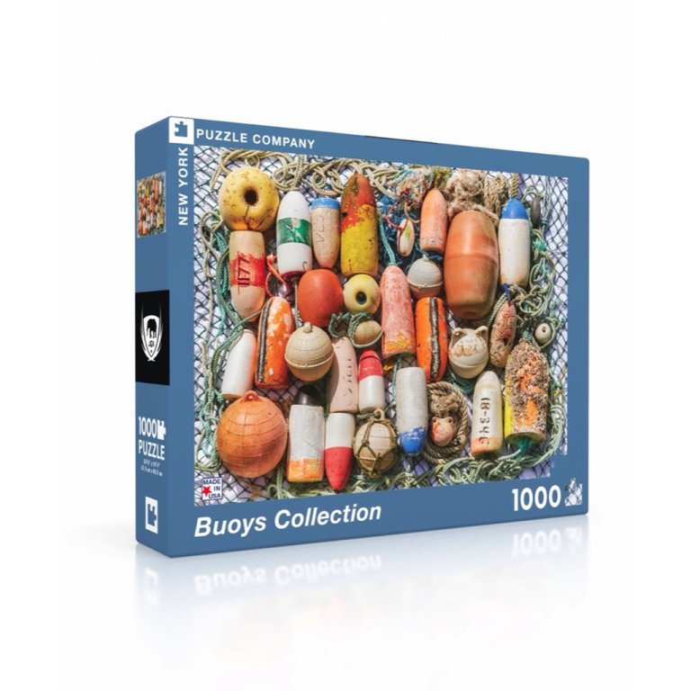 New York Puzzle Company - Puzzel 'Buoys Collection' (1000 stukjes)