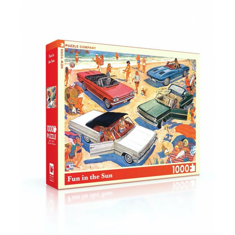 New York Puzzle Company - Puzzle 'Fun in the Sun' (1000 pièces)