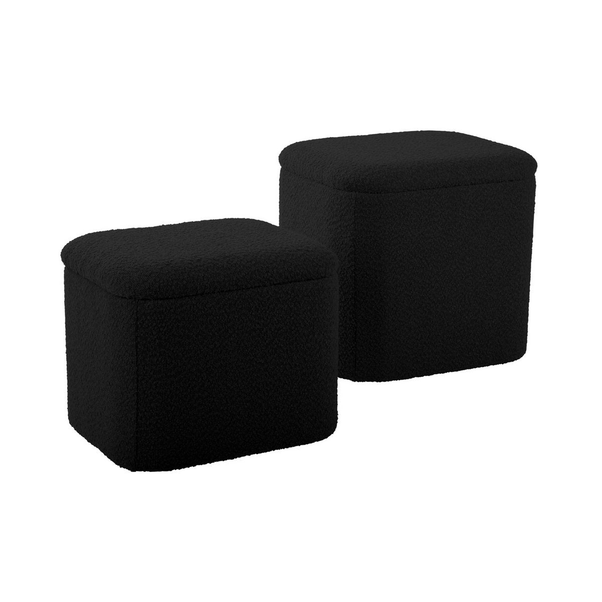 Leitmotiv - Ensemble pouf Ada Storage - LM2172BK