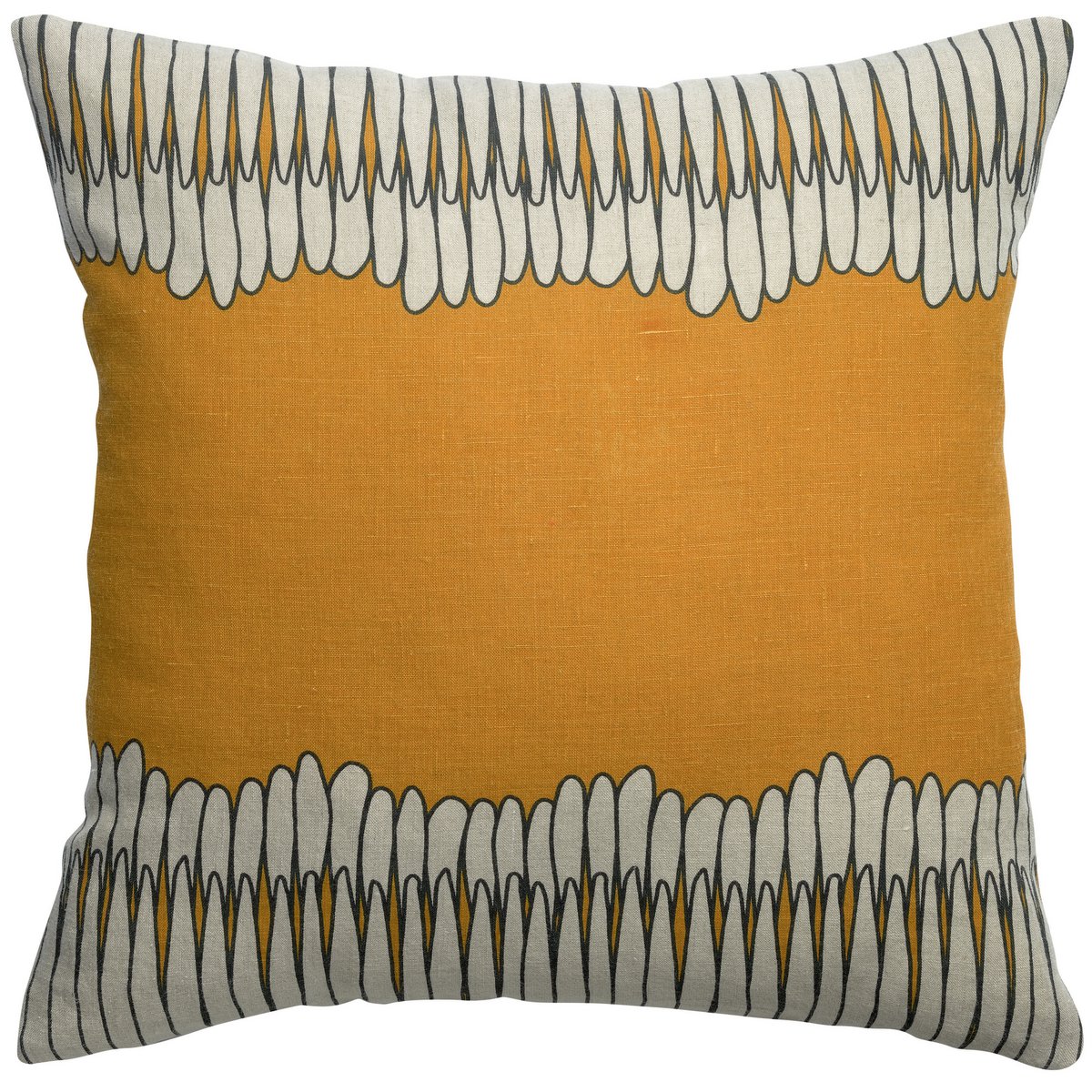 VIVARAISE - Coussin Zeff Mona Ocre 45 x 45