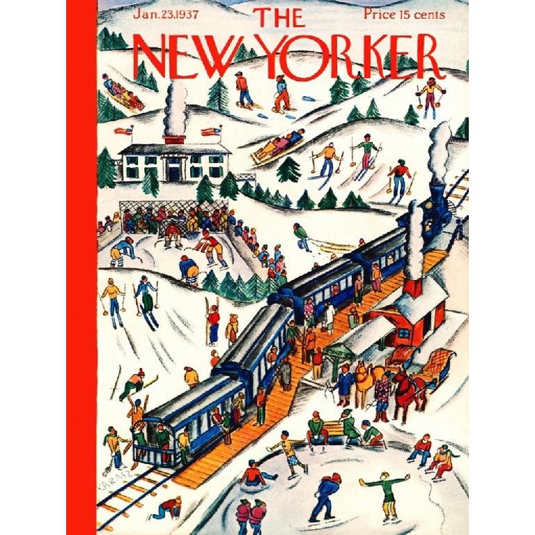 New York Puzzle Company - Puzzel 'Winter Weekend' (1000 stukjes)