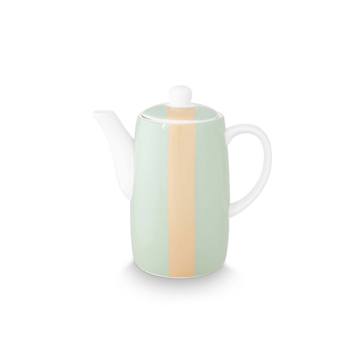 vtwonen - Theepot 'Tea' (Aqua-Peach, 900ml)