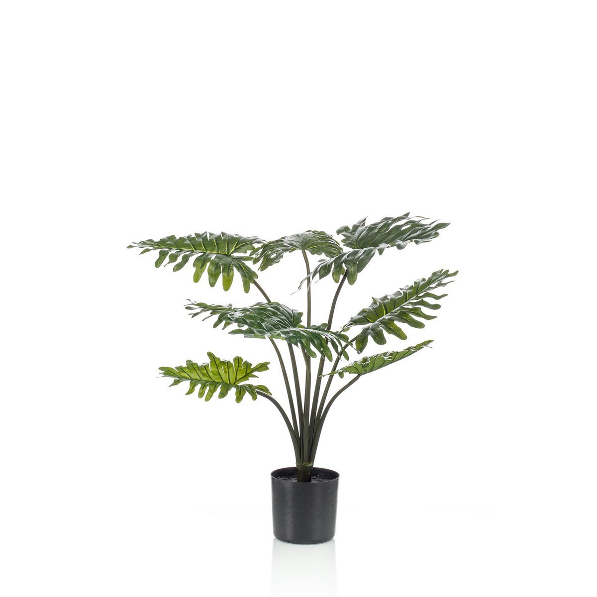 Green BoutiQ - Kunstplant - Philodendron - 60 cm