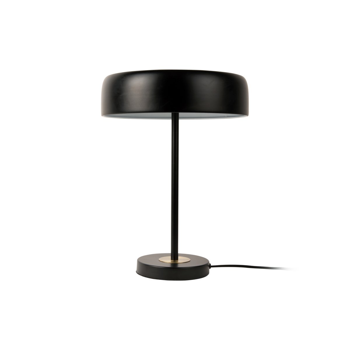 Leitmotiv - Lampe de Table Disque Doré - LM2079BK