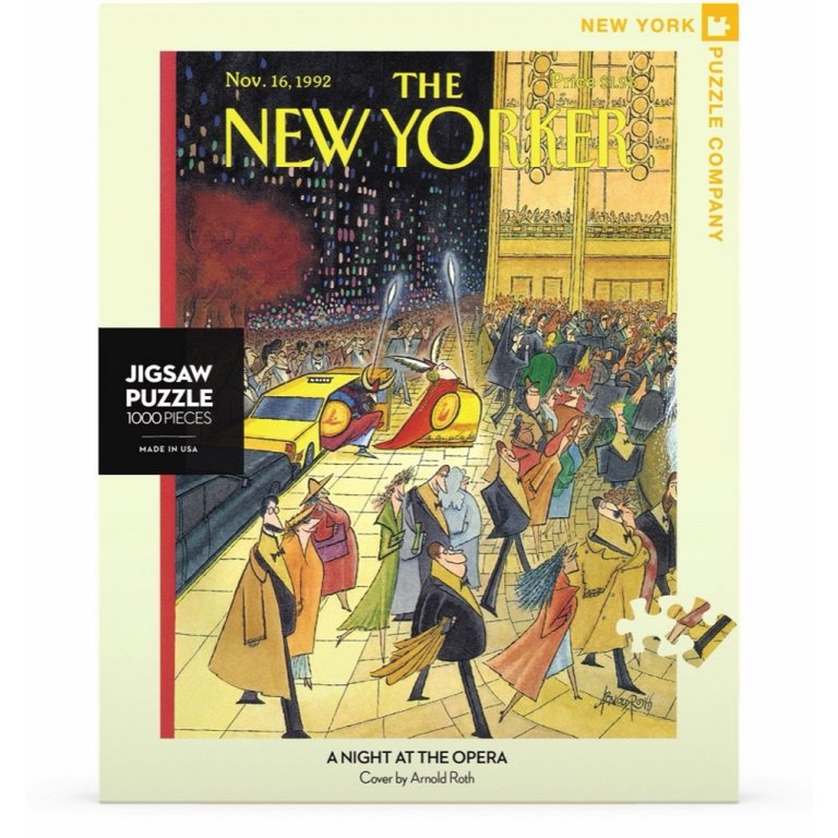 New York Puzzle Company - Puzzle „Eine Nacht in der Oper“ (1000 Teile)