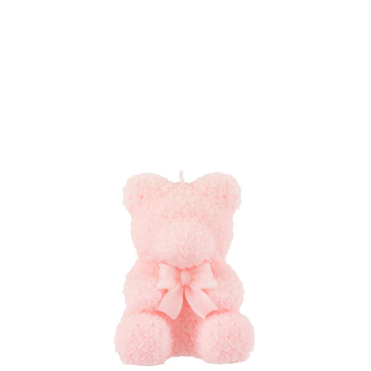 J-Line - Bougie Ours en Peluche - Rose - M - 15U