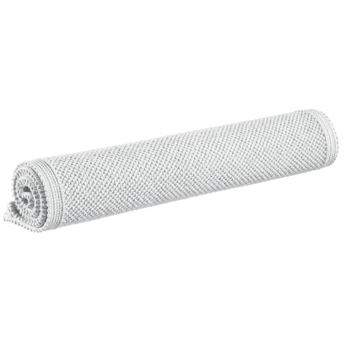 VIVARAISE - Tapis de bain uni Etia Snow 70 x 140