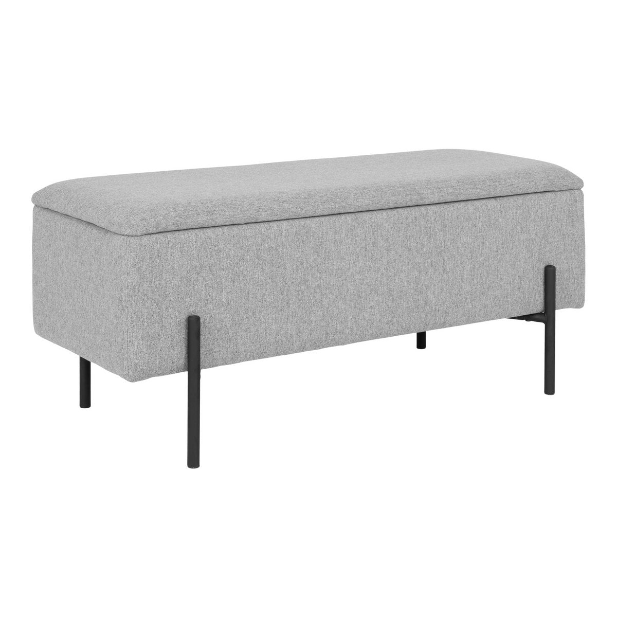 House Nordic - Watford Sofa - Grau, 36,5x95x46 cm