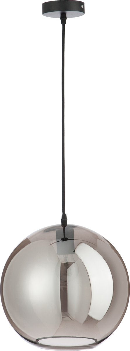 J-Line - Hanglamp met zilveren bol 'Mirror' - Large