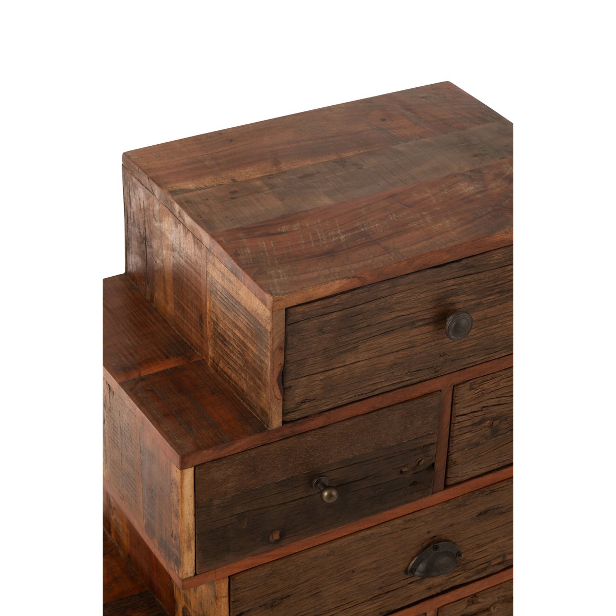 J-Line - Schrank 'Vinto' (Recyceltes Holz, Natur)