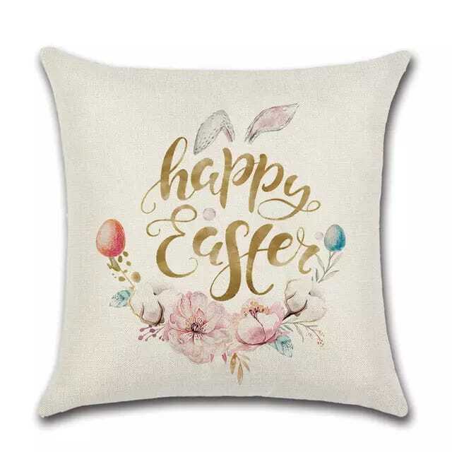 By Javy - Kussenhoes Pasen - Happy Easter
