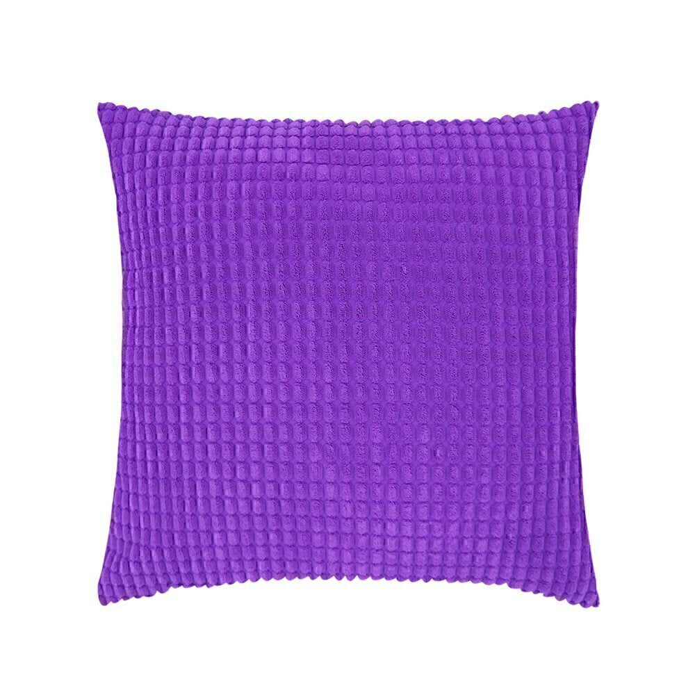 By Javy - Kussenhoes Zachte Bolletjes - Paars