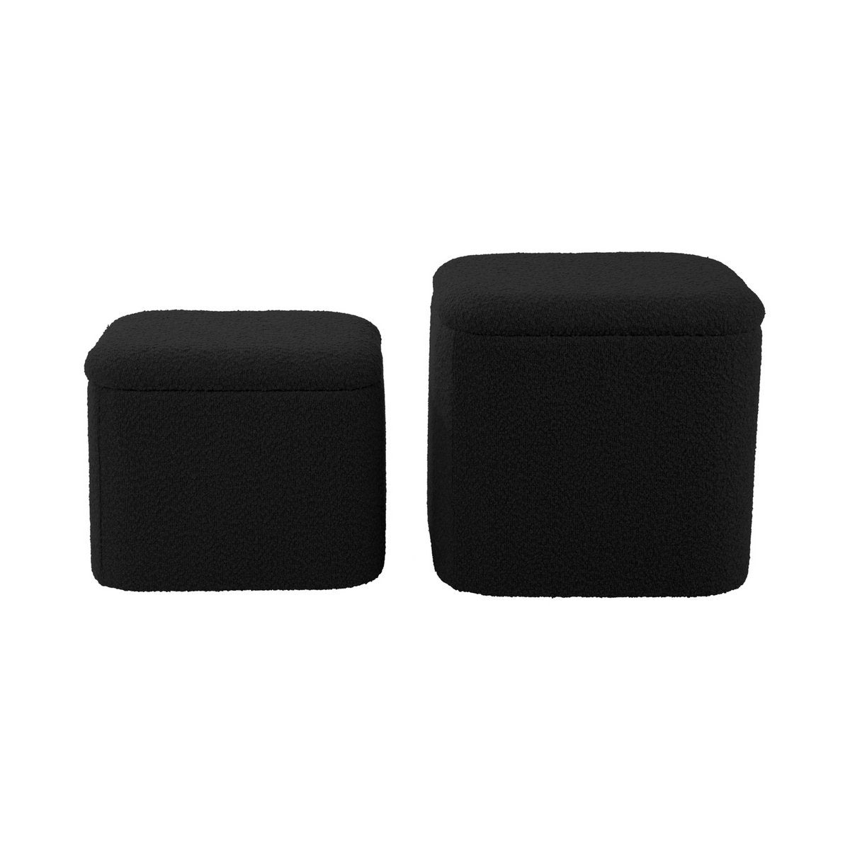 Leitmotiv - Pouf-Set Ada Storage - LM2172BK