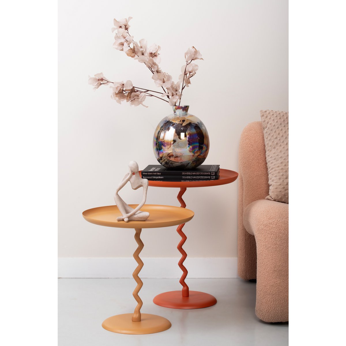 Leitmotiv - Bijzettafel Zig Zag Groot