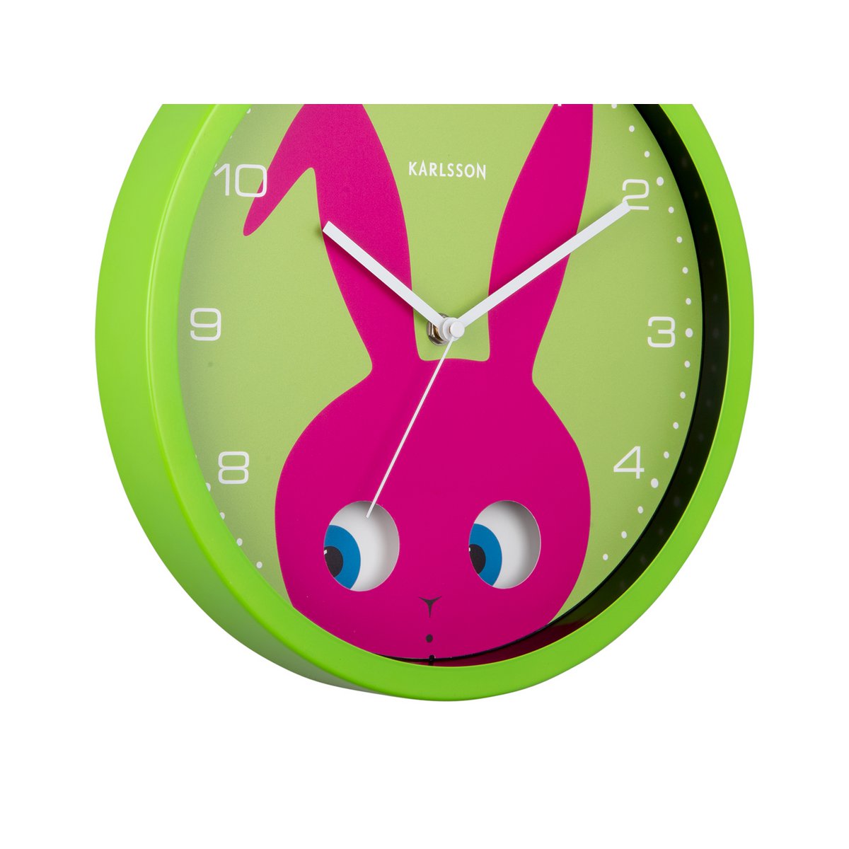 Karlsson - Horloge murale Peekaboo Bunny - KA5997DG