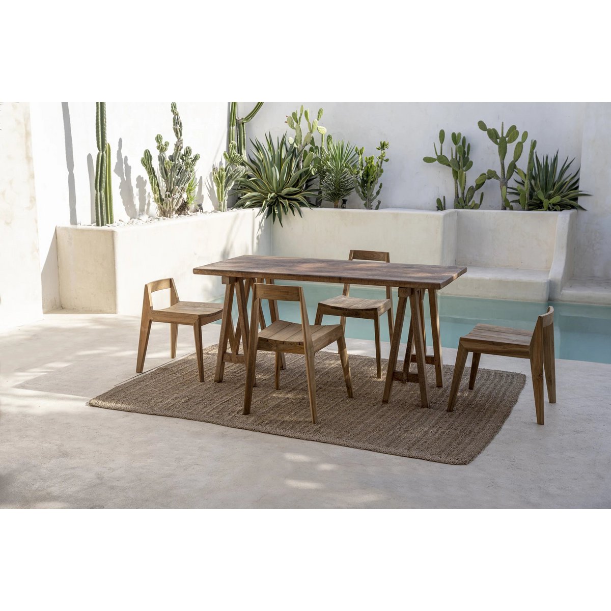 Bazar Bizar - Tapijt 'Seagrass' (Naturel, 180x240)