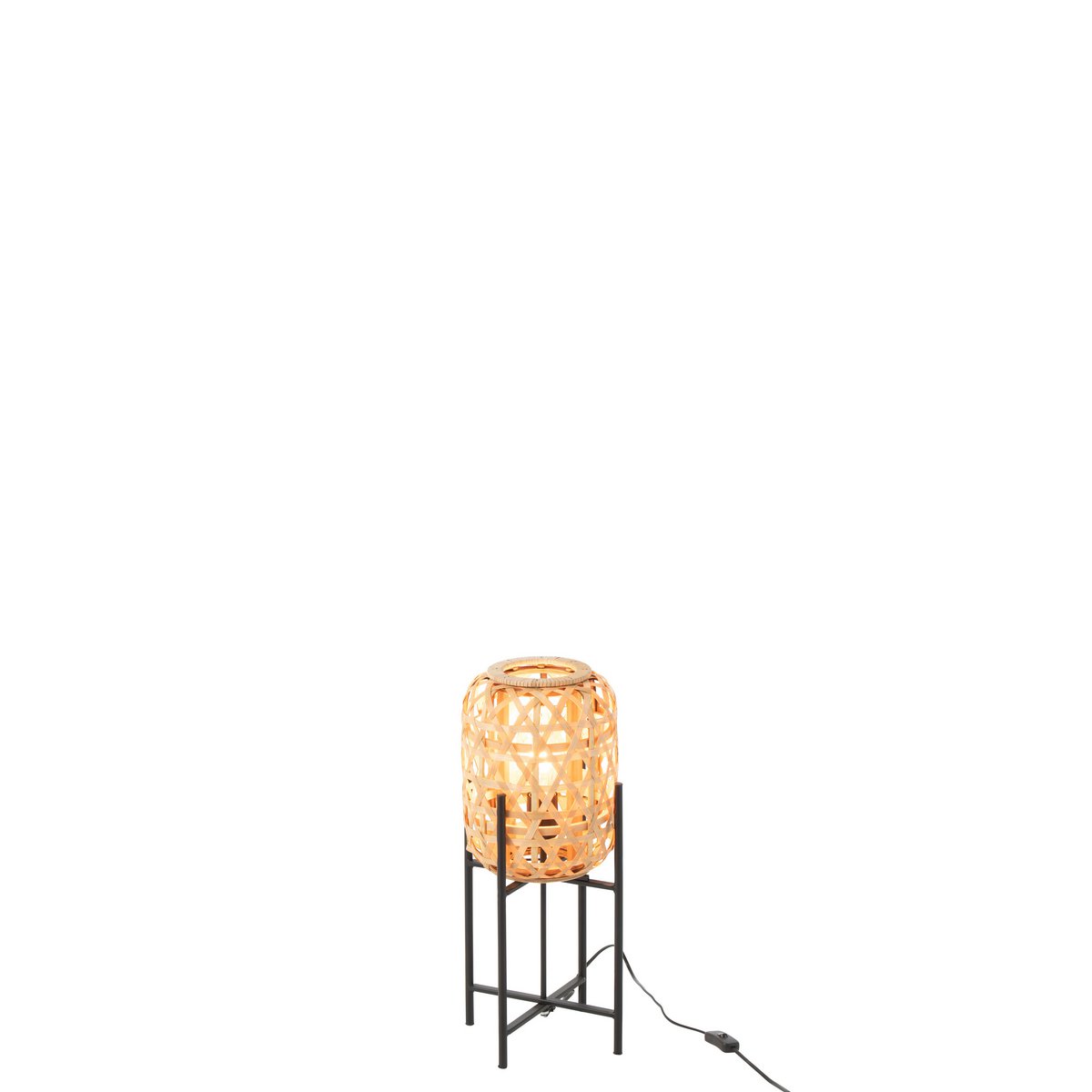 J-Line - Lampe - Bambou - Naturel - Petit