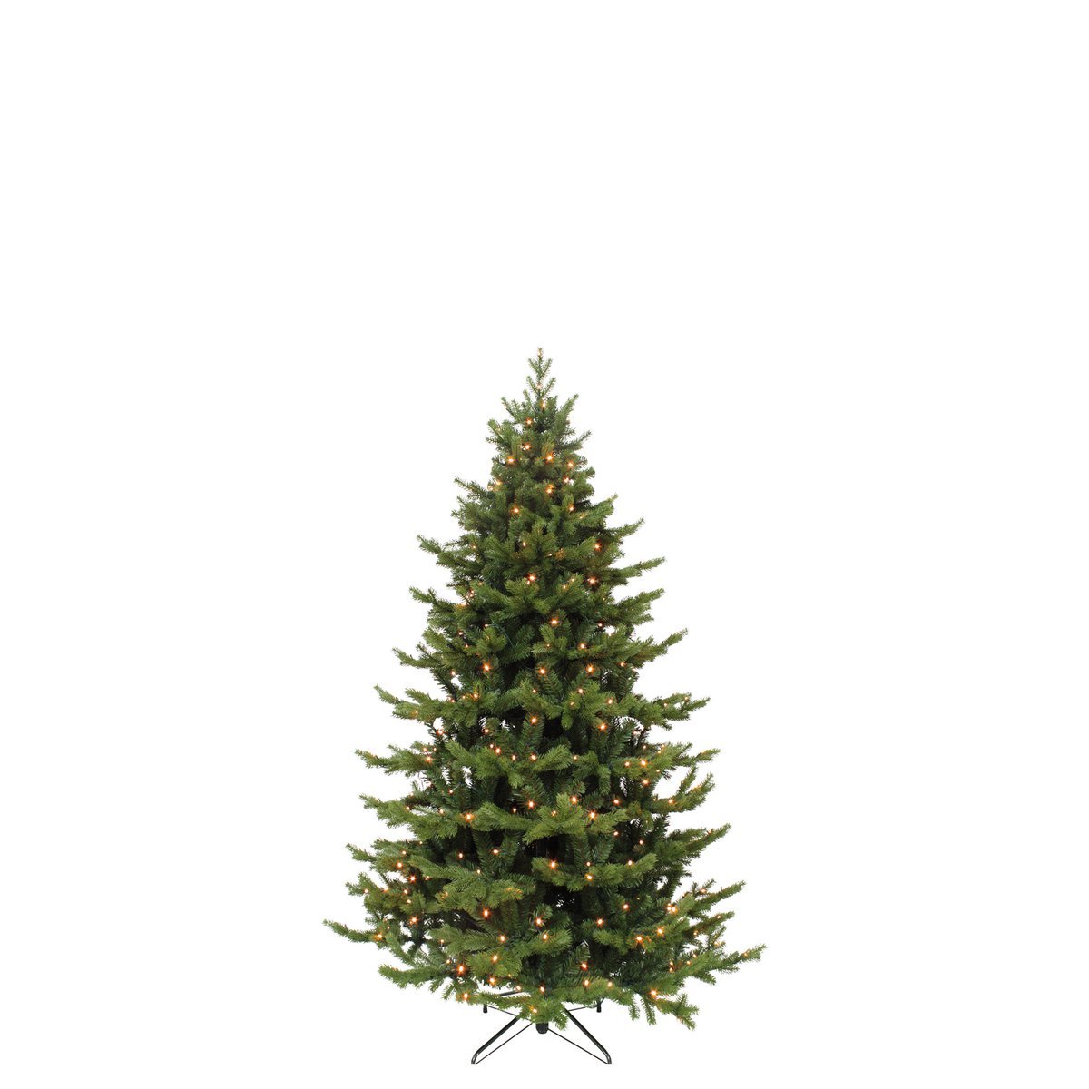 Maison d'Abri® - Künstlicher Weihnachtsbaum Sherwood Deluxe mit LED-Beleuchtung - H120 x Ø94 cm - Grün