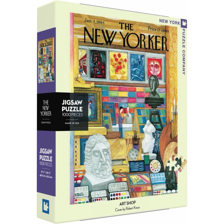 New York Puzzle Company - Puzzle 'Art Shop' (1000 Teile)