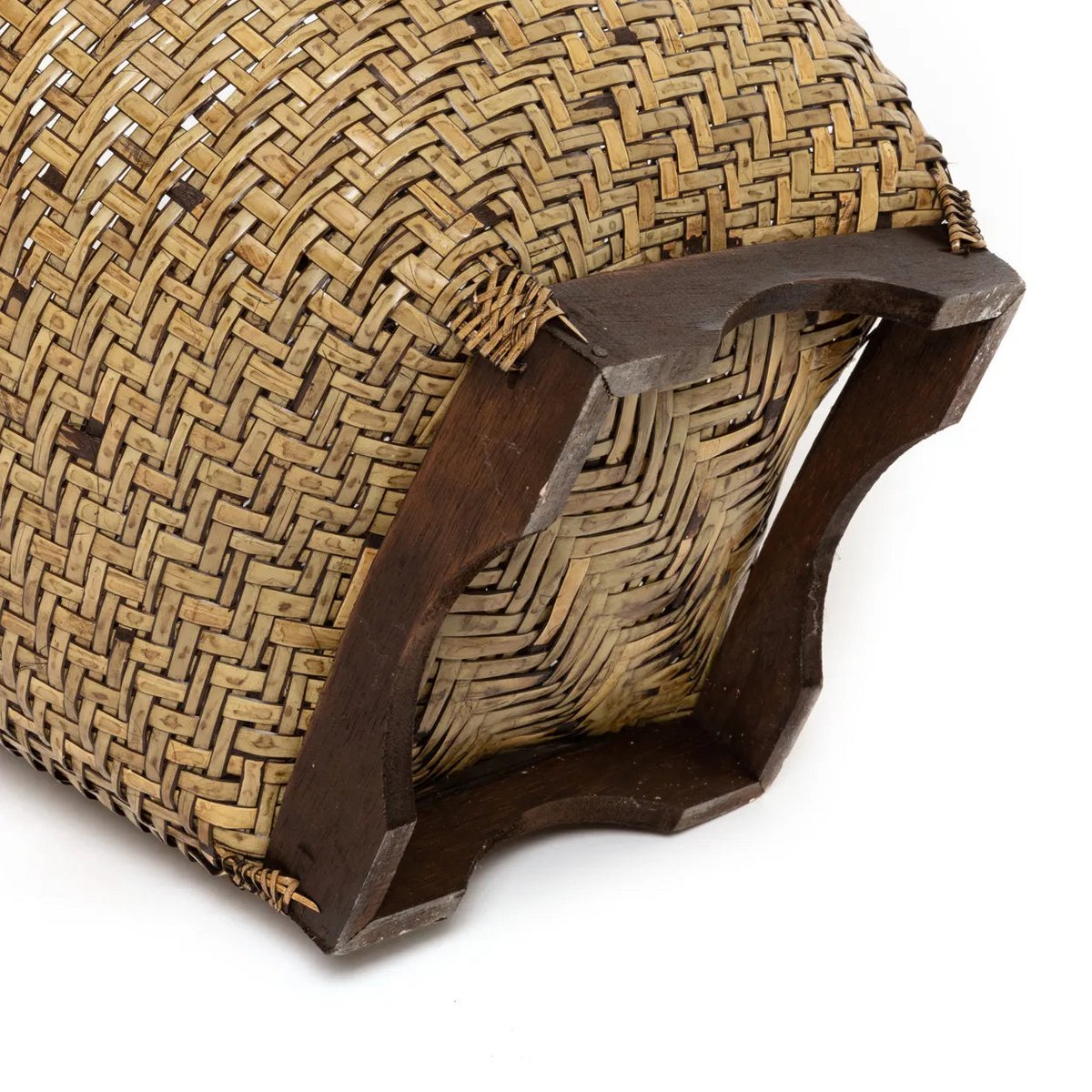 Bazar Bizar - Panier 'Colonial' (Marron Naturel, L)