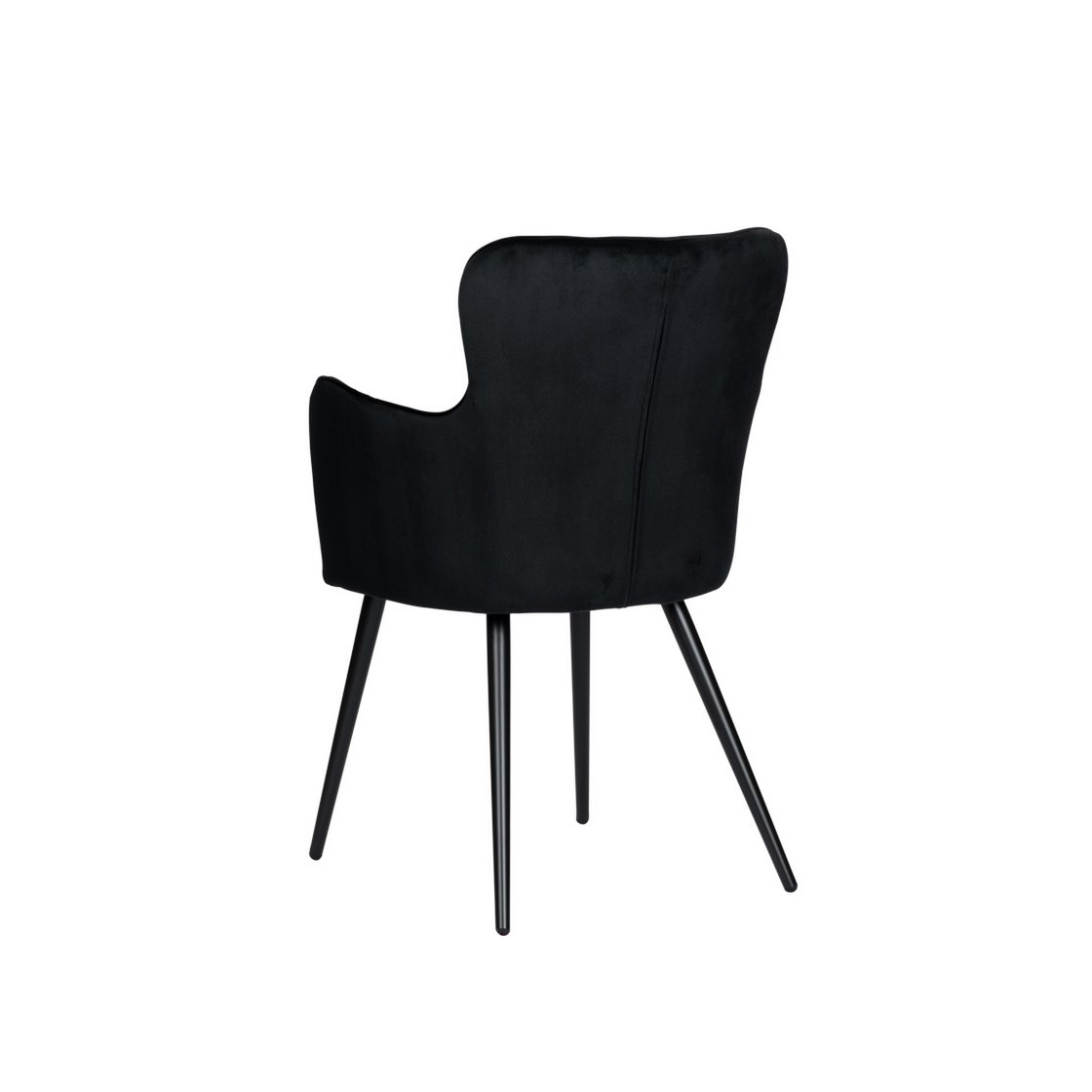 Pole to Pole - Fauteuil à oreilles noir (Lot de 2)