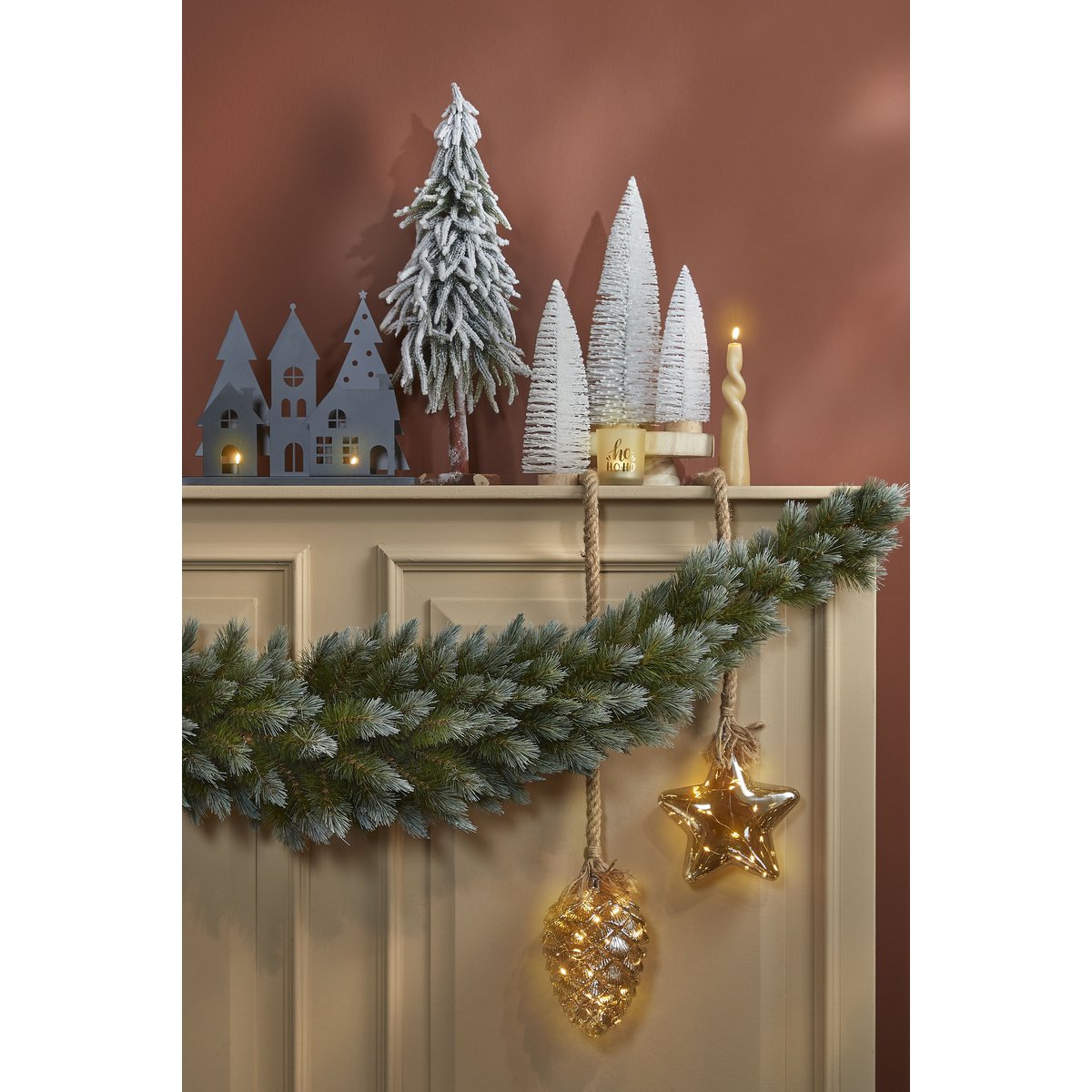 Maison d'Abri® - Pittsburgh Garland Swag - L180 cm - Grün