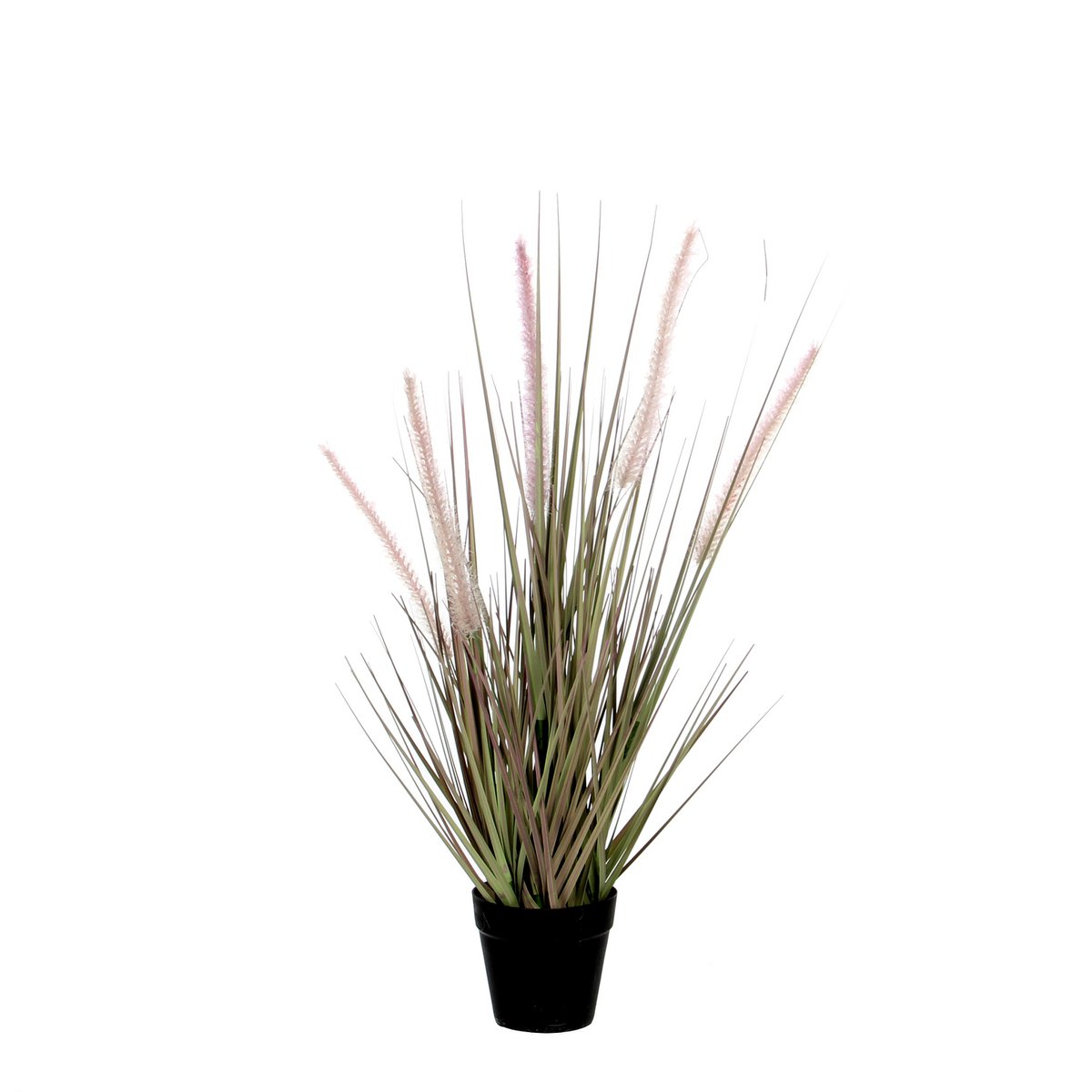 Glimmerdekorationen – Kunstpflanze Dogtail Grass – H53 x Ø30 cm – Lila