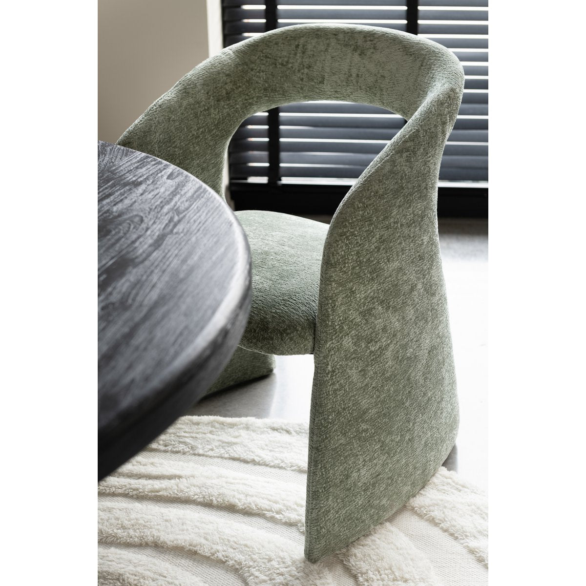 J-Line - Chaise Anis Textile Vert Menthe