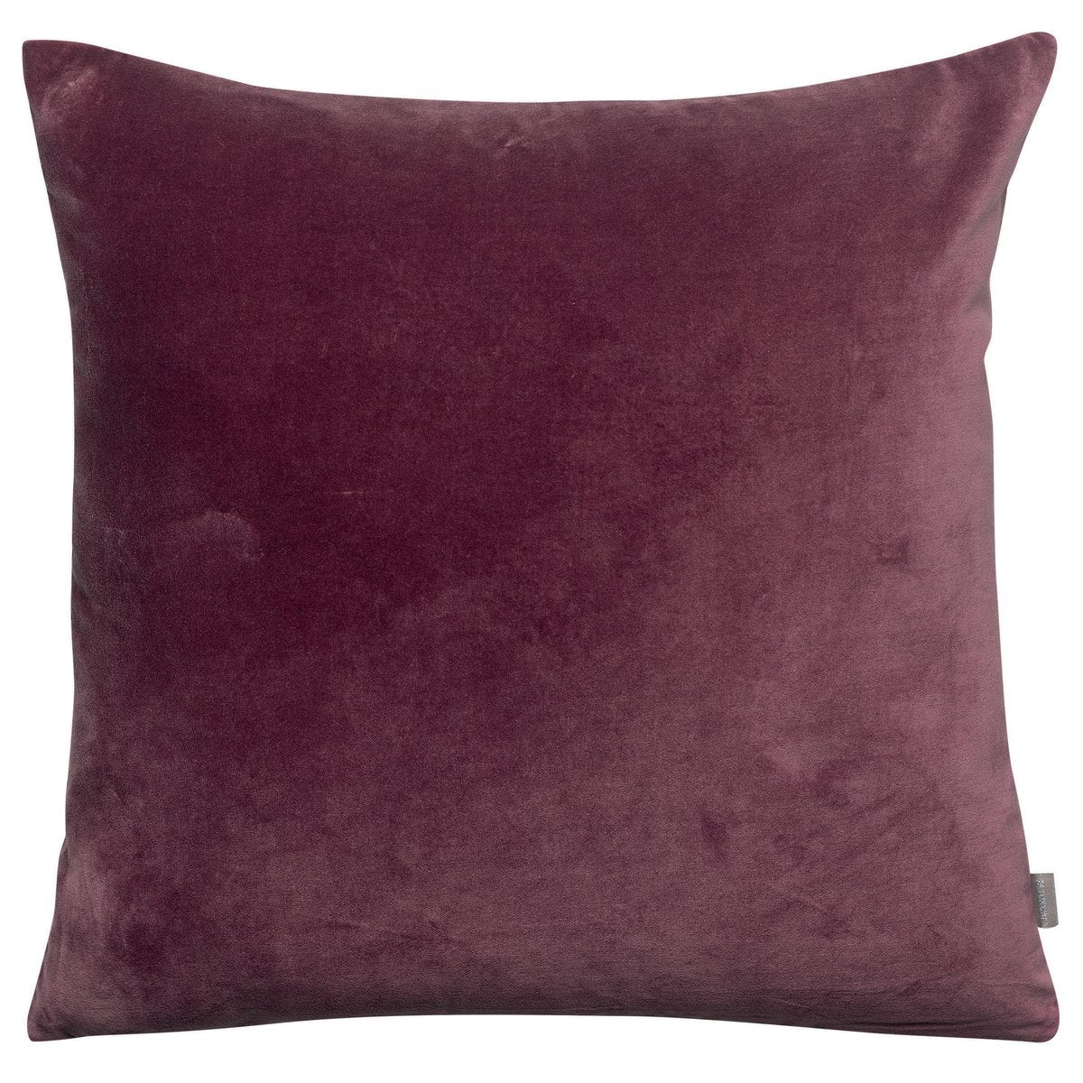 VIVARAISE - Coussin uni Elise Lilas 45 x 45