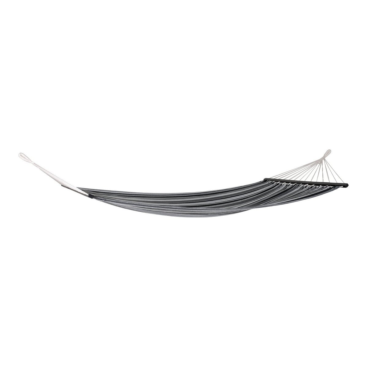 House Nordic - Lamia Hammock - Hängematte, Polyester/Baumwolle, Lärche, schwarz/grau/weiß