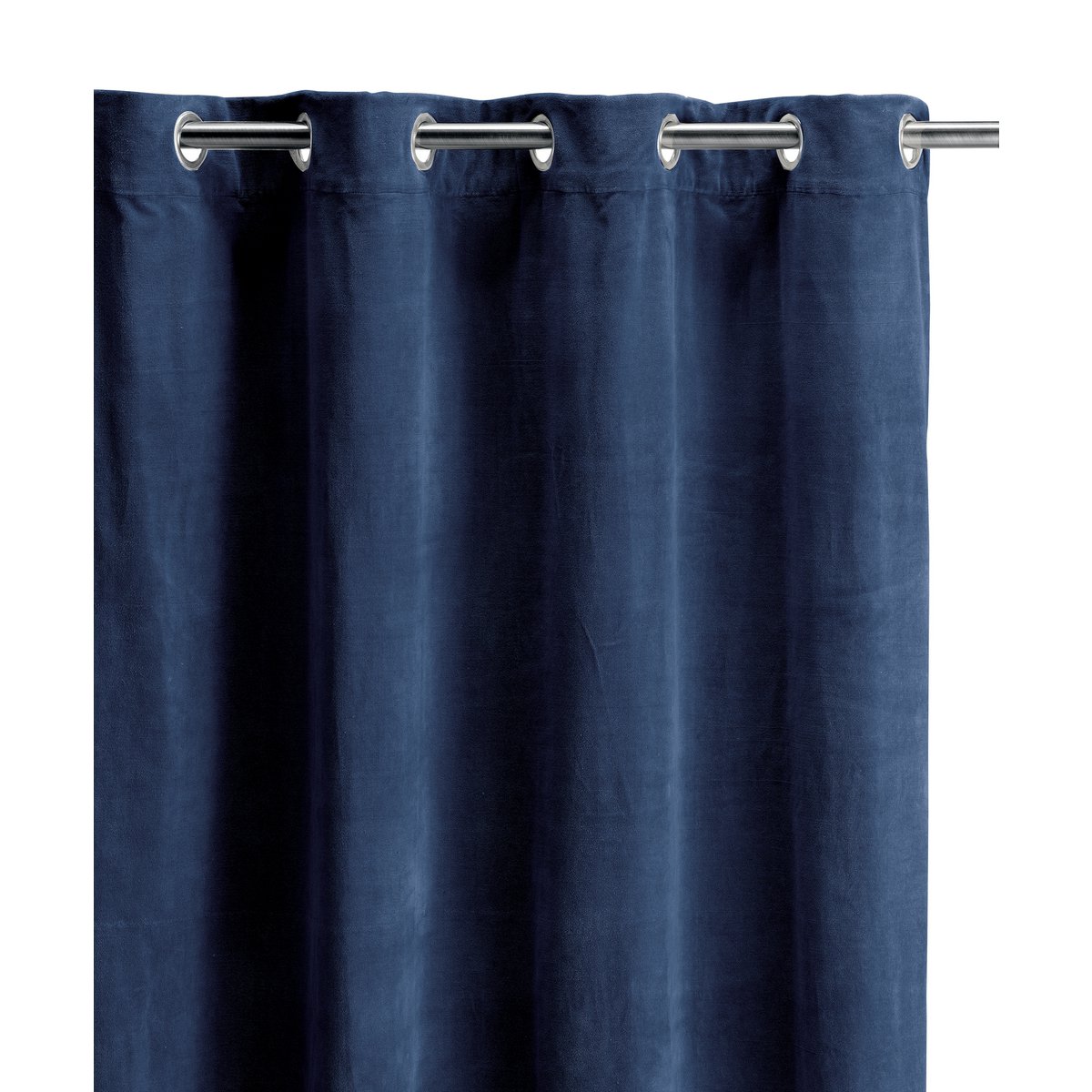 VIVARAISE - Rideau uni Elise Cobalt 140 x 280